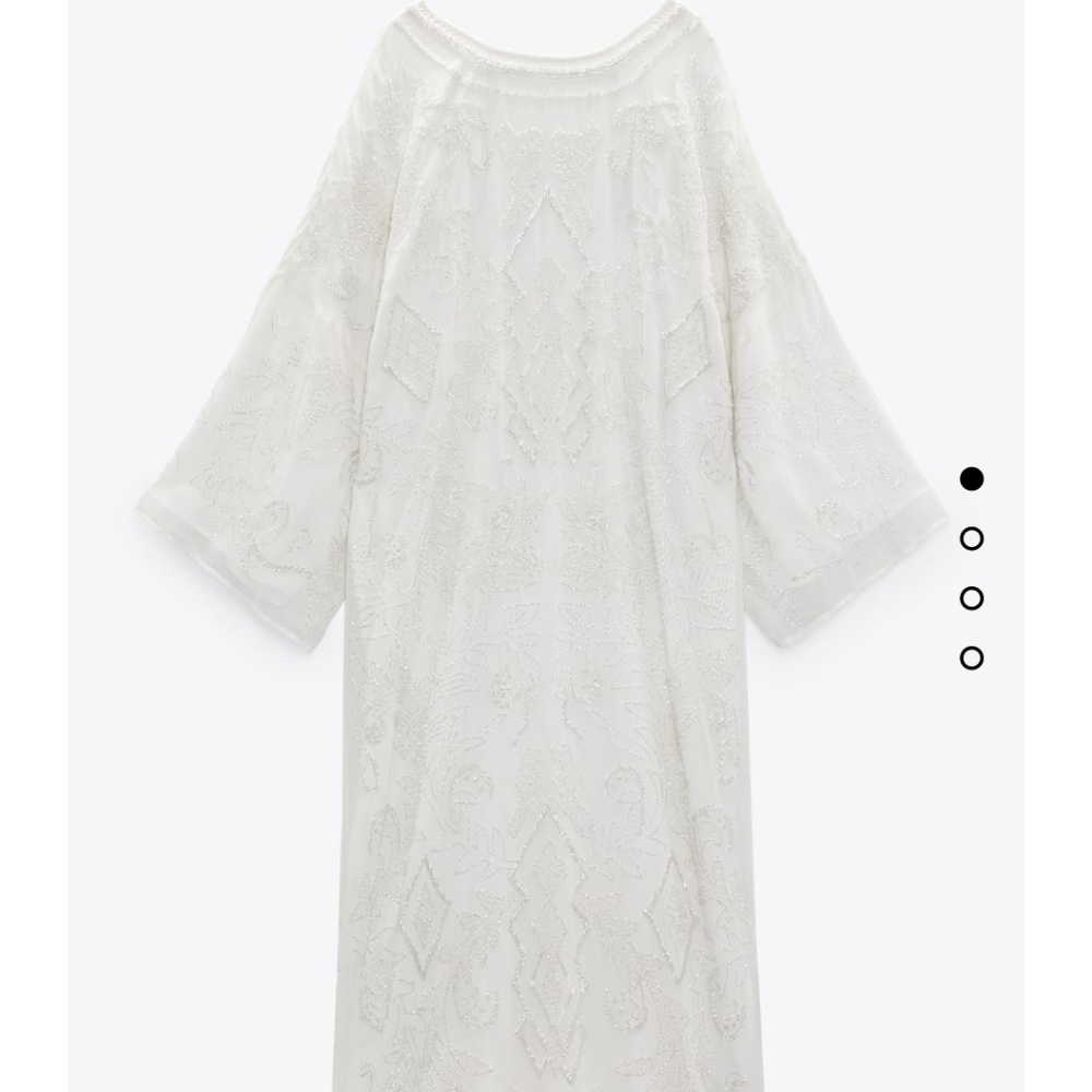 Zara bead studded kaftan.bm
